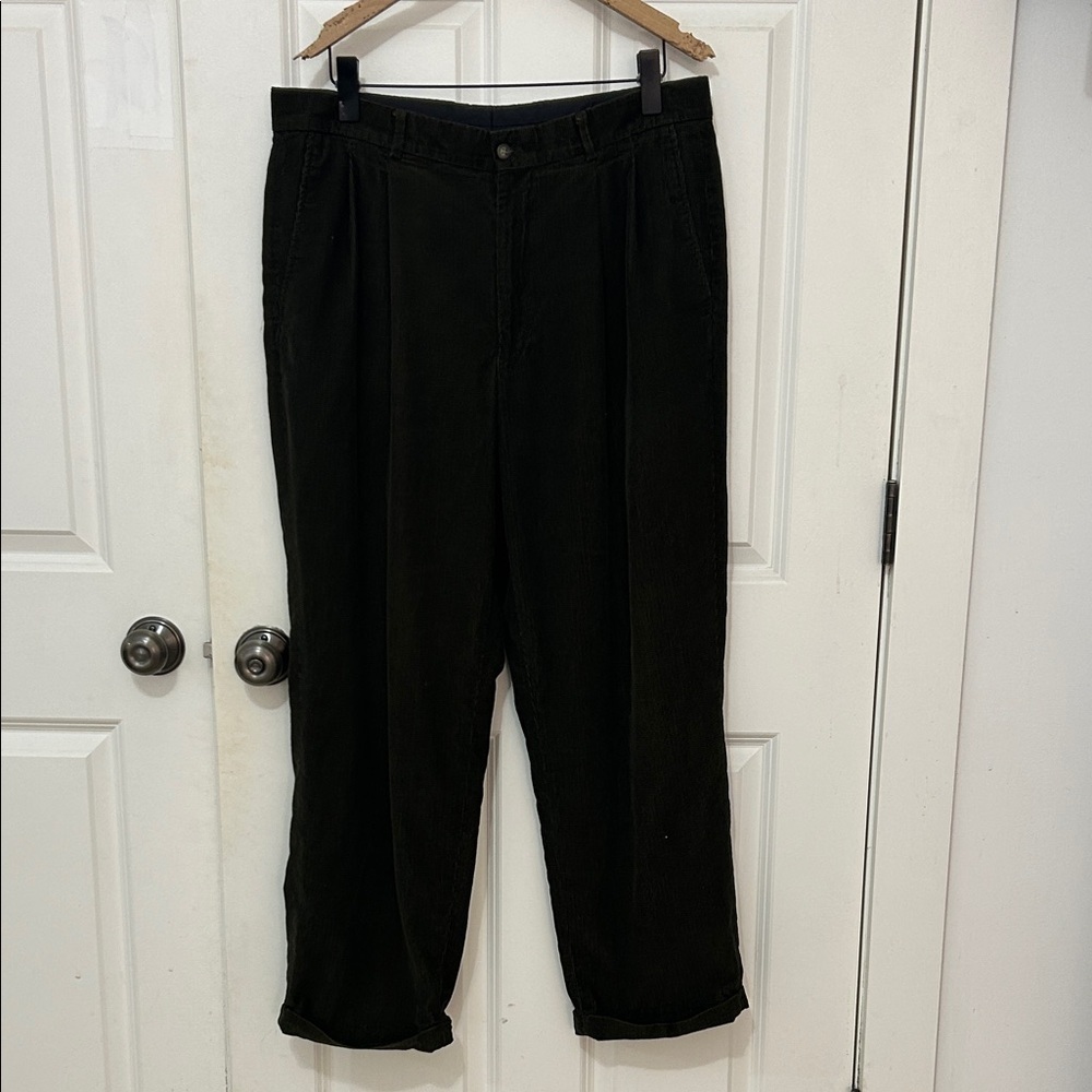 Claiborne Men's Corduroy Pants Size36/30 black